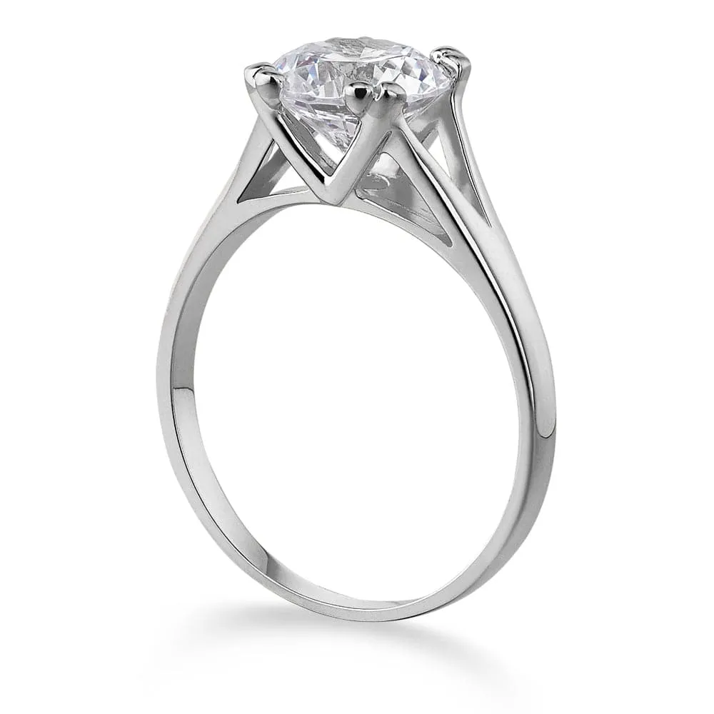 Pristine Solitaire Ring sold by Tru Diamonds product image thumbnail 5