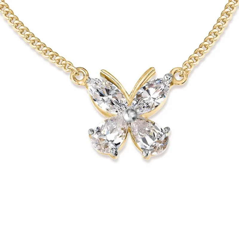 Butterfly Necklace sold by Tru Diamonds