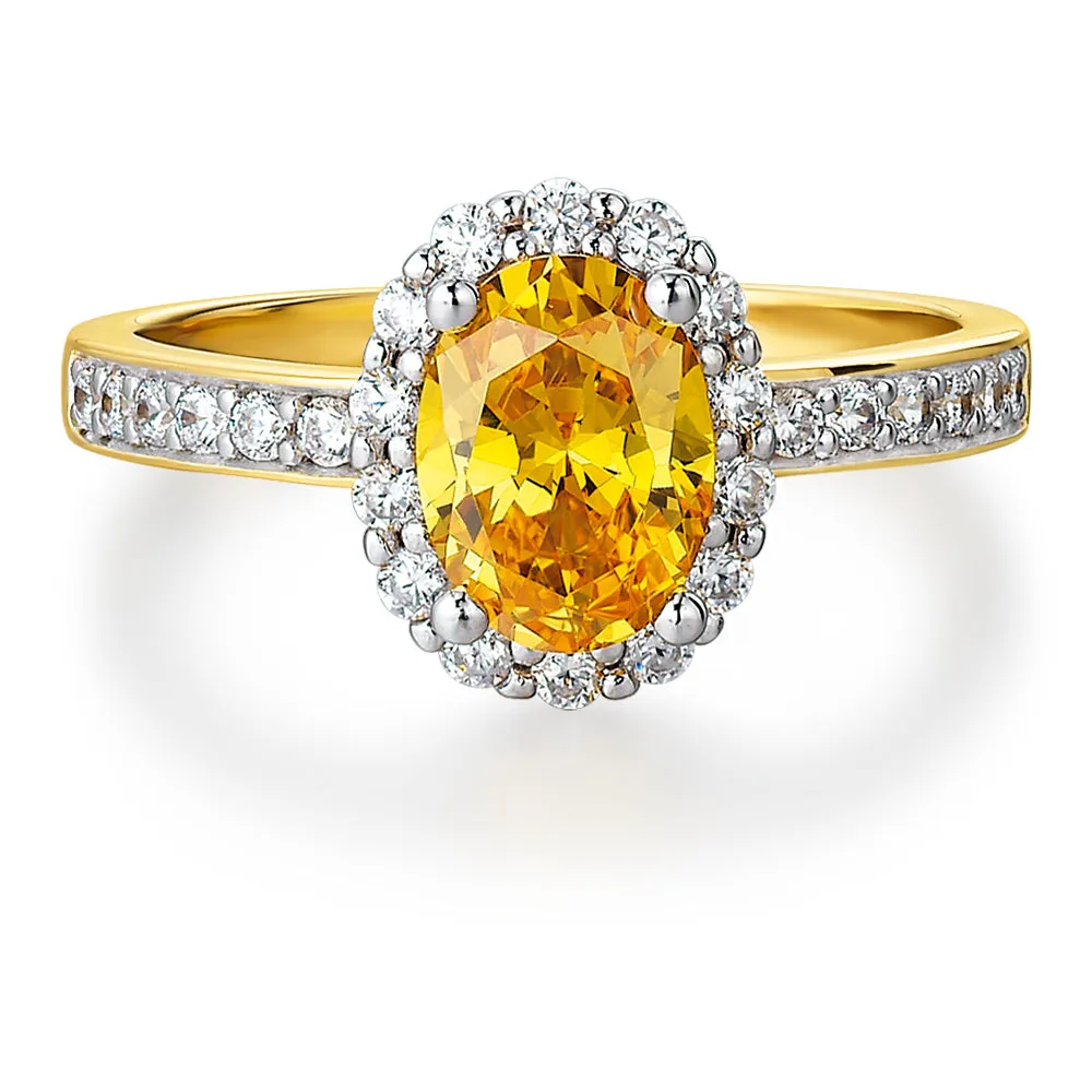 Yellow Cincature Ring Set sold by Tru Diamonds product image thumbnail 5