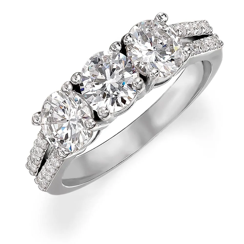 Classic Trilogy Ring sold by Tru Diamonds product image thumbnail 2