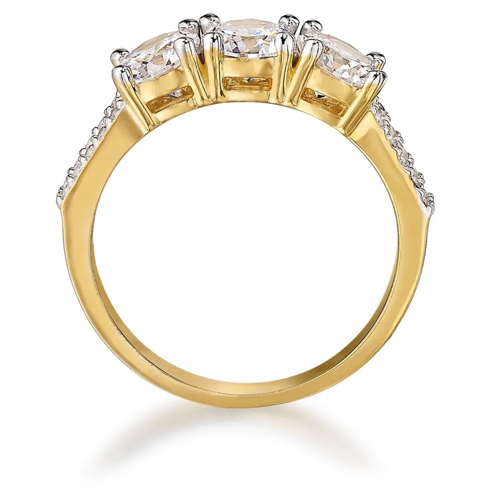 Classic Trilogy Ring sold by Tru Diamonds product image thumbnail 5