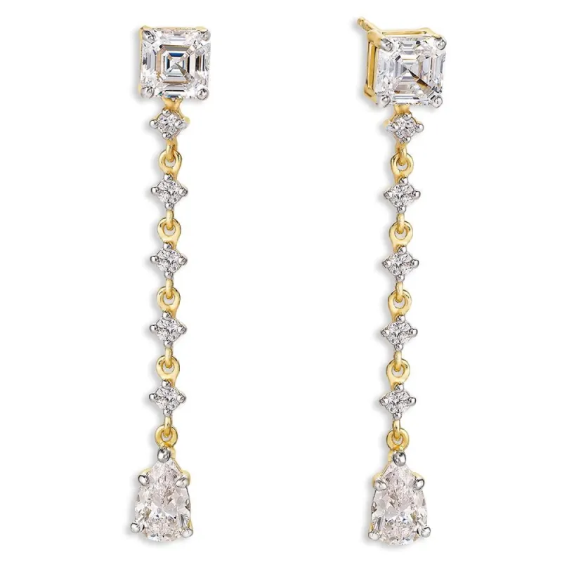 Silhouette Dangle Earrings sold by Tru Diamonds