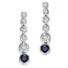 Tru-Sapphire Classic Drop Earrings sold by Tru Diamonds