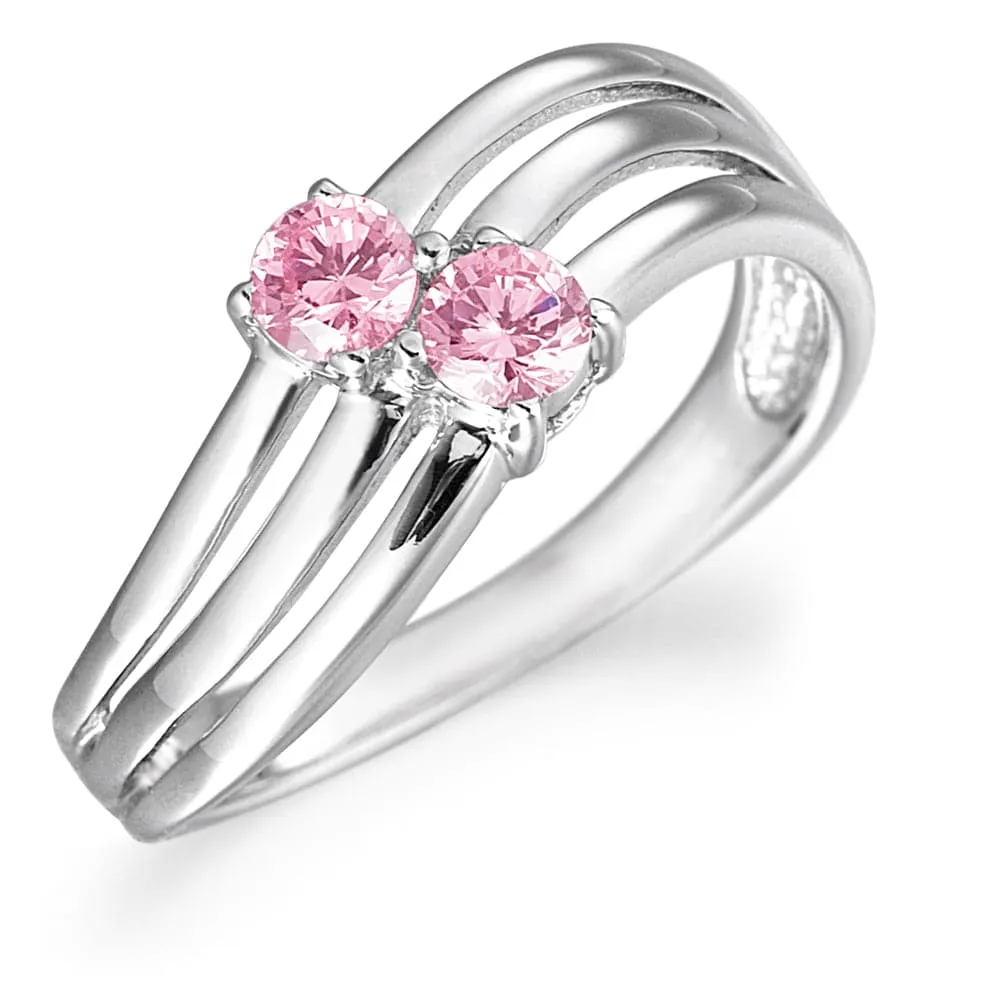 Pink Togetherness Ring sold by Tru Diamonds product image thumbnail 2
