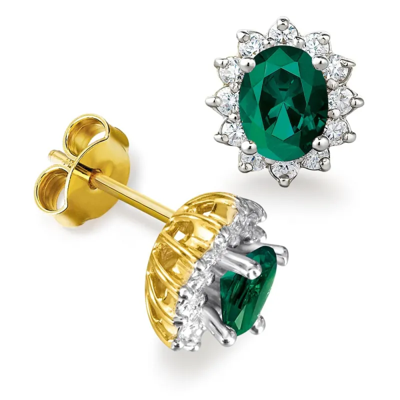Royal Tru-Emerald Earrings sold by Tru Diamonds