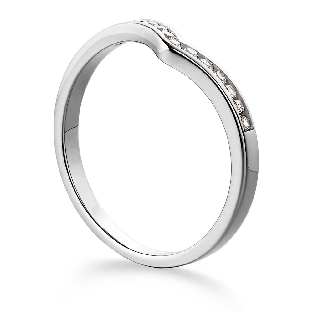 Channel Wishbone Band sold by Tru Diamonds product image thumbnail 4