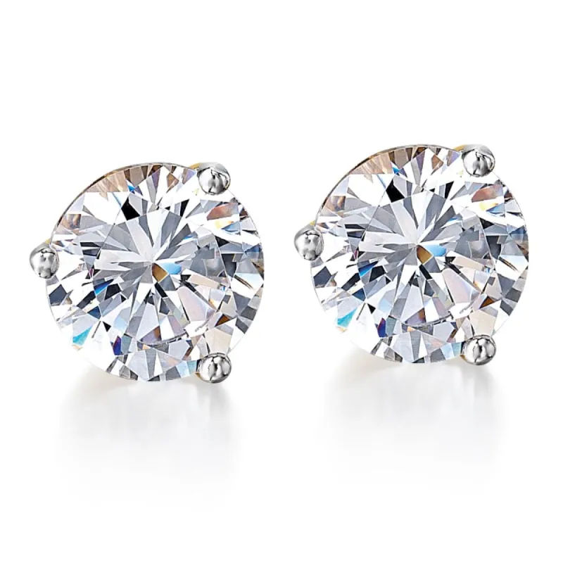 4 ct. t.w. Posh Martini Stud Earrings sold by Tru Diamonds