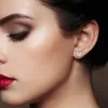 4 ct. t.w. Posh Martini Stud Earrings sold by Tru Diamonds