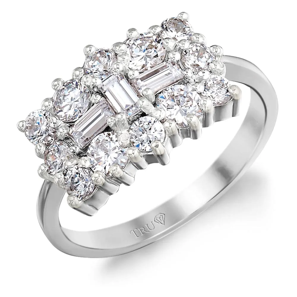 Elegant Splendour Cluster Ring sold by Tru Diamonds product image thumbnail 2