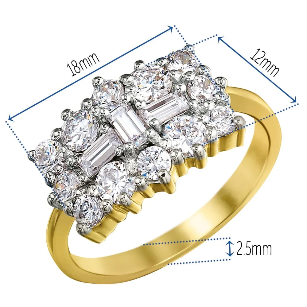 Elegant Splendour Cluster Ring sold by Tru Diamonds product image thumbnail 5