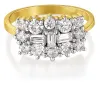 Elegant Splendour Cluster Ring sold by Tru Diamonds