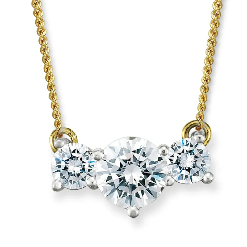 Trilogy 16 inch Necklace sold by Tru Diamonds