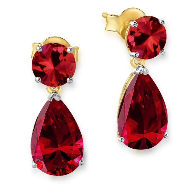 Boldly Beautiful Tru-Ruby Earrings sold by Tru Diamonds