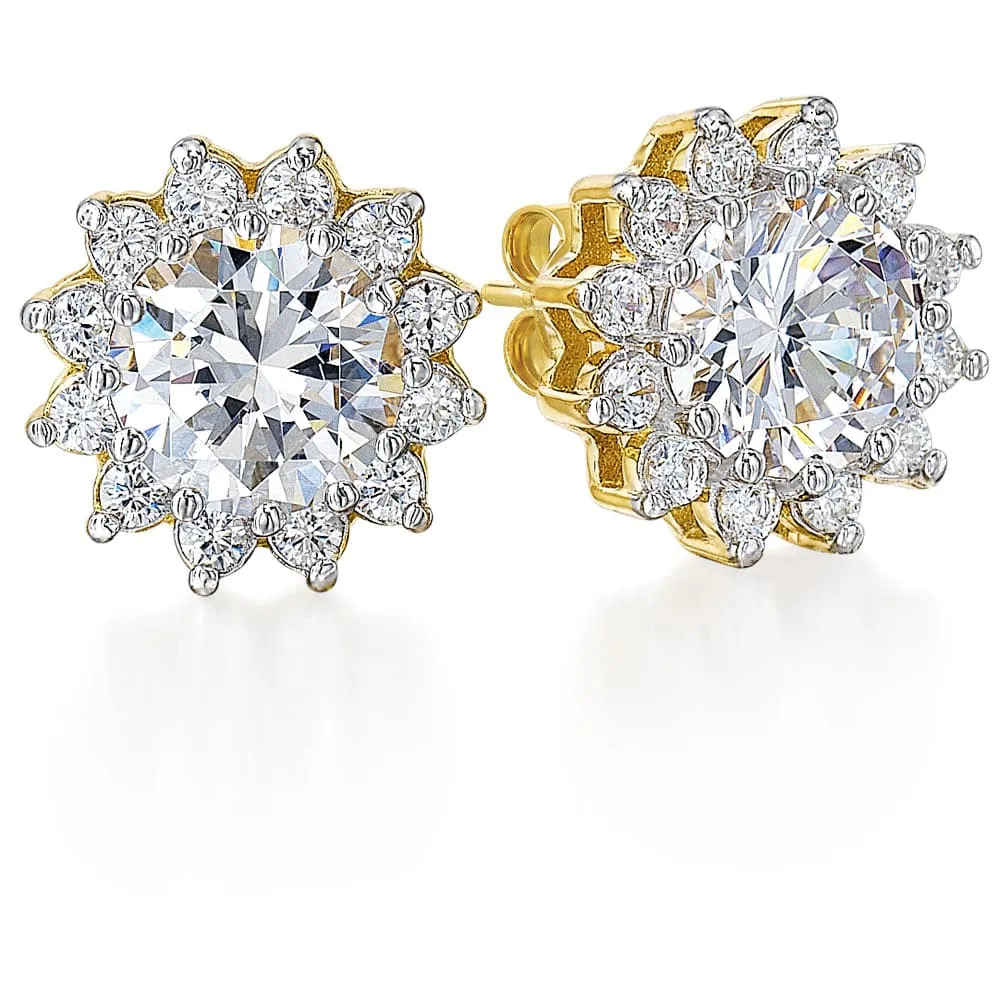 Dainty Flower Earrings sold by Tru Diamonds