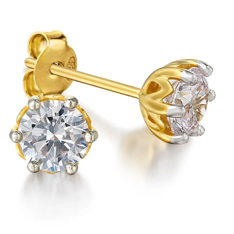 0.50 Carat Tulip Stud Earrings sold by Tru Diamonds