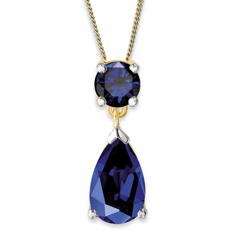 Boldly Beautiful Tru-Sapphire Pendant sold by Tru Diamonds