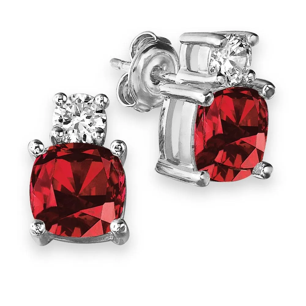 Tru Ruby Perfection Earrings sold by Tru Diamonds product image thumbnail 2