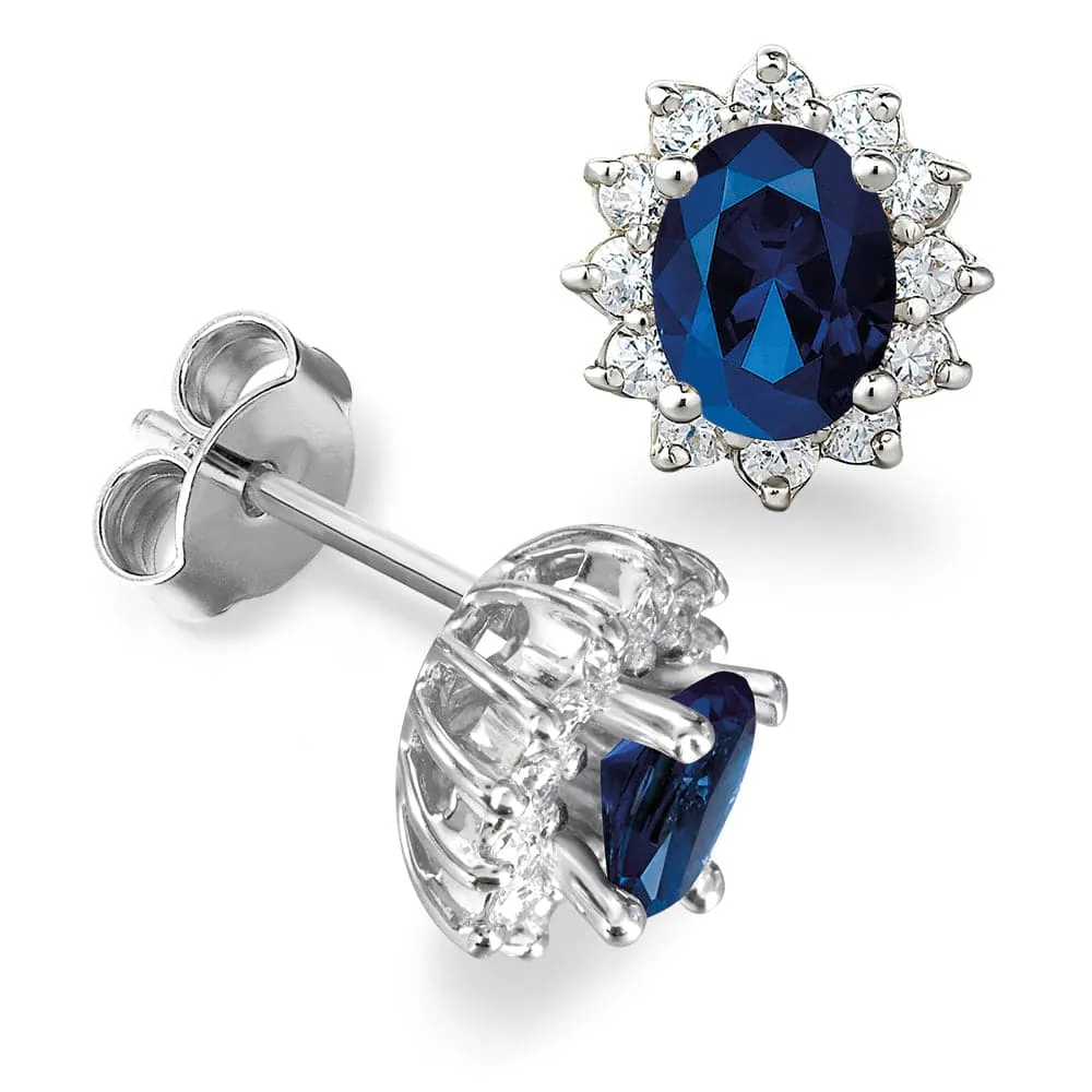 Royal Tru Sapphire Earrings sold by Tru Diamonds product image thumbnail 2
