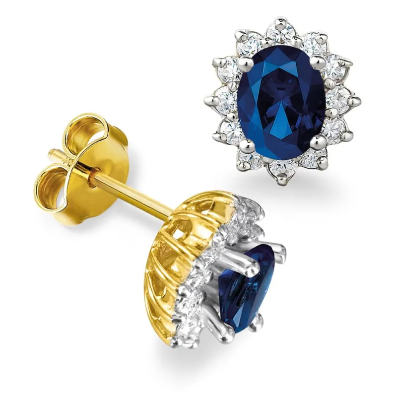 Royal Tru-Sapphire Earrings sold by Tru Diamonds