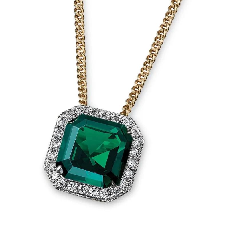 Tru Emerald Asscher Cut Pendant sold by Tru Diamonds