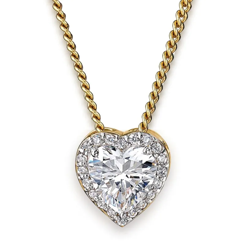 Glowing Heart Pendant sold by Tru Diamonds