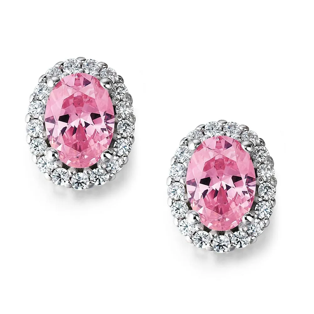 Pink Cincature Earrings sold by Tru Diamonds product image thumbnail 2