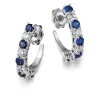 Tru-Sapphire Crescent Earrings sold by Tru Diamonds