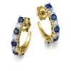 Tru-Sapphire Crescent Earrings sold by Tru Diamonds