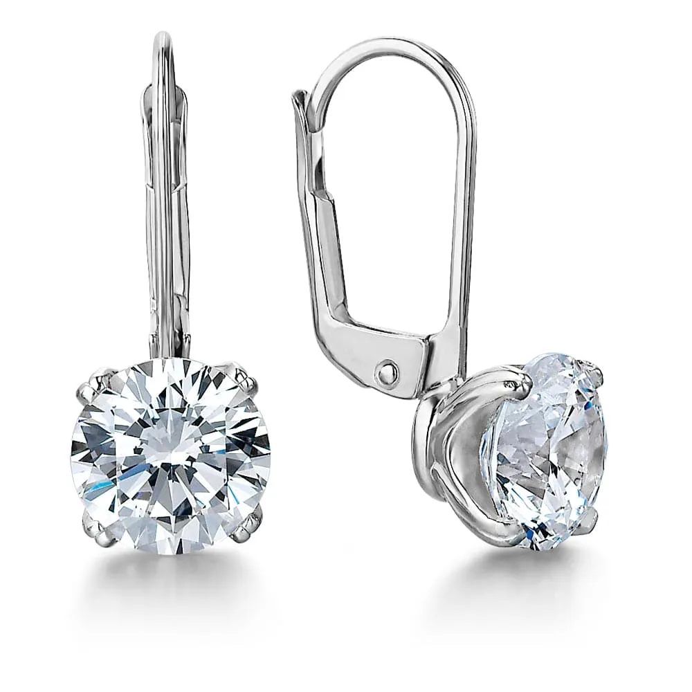 2 Carat Drop of Elegance Earrings sold by Tru Diamonds product image thumbnail 2