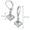 Princess Cut Drop Earrings sold by Tru Diamonds