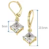 Princess Cut Drop Earrings sold by Tru Diamonds