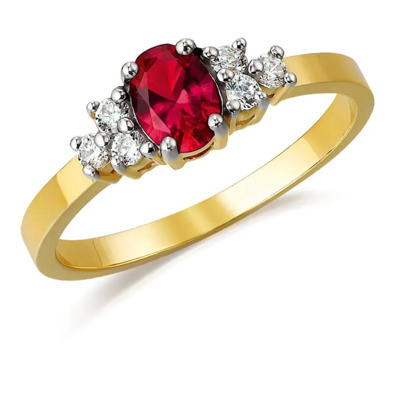 La Bella Tru Ruby Ring sold by Tru Diamonds