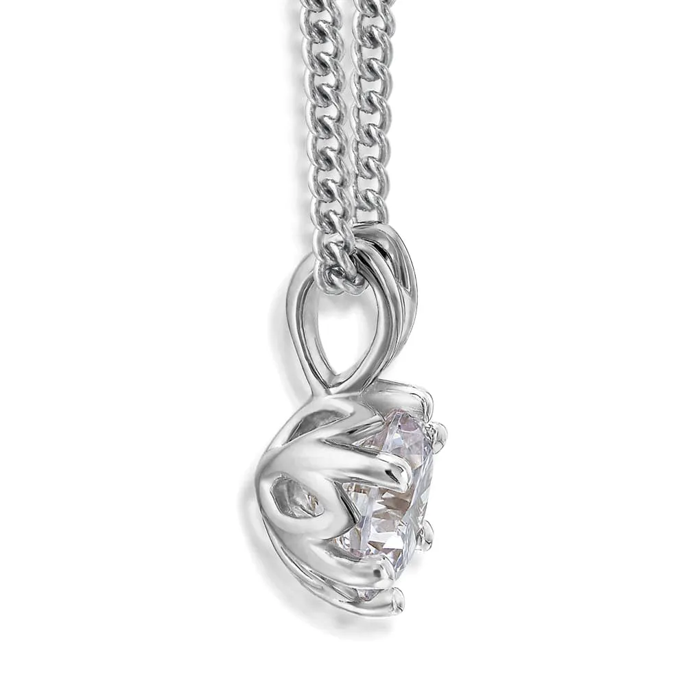 1 Carat Tulip Pendant sold by Tru Diamonds product image thumbnail 4