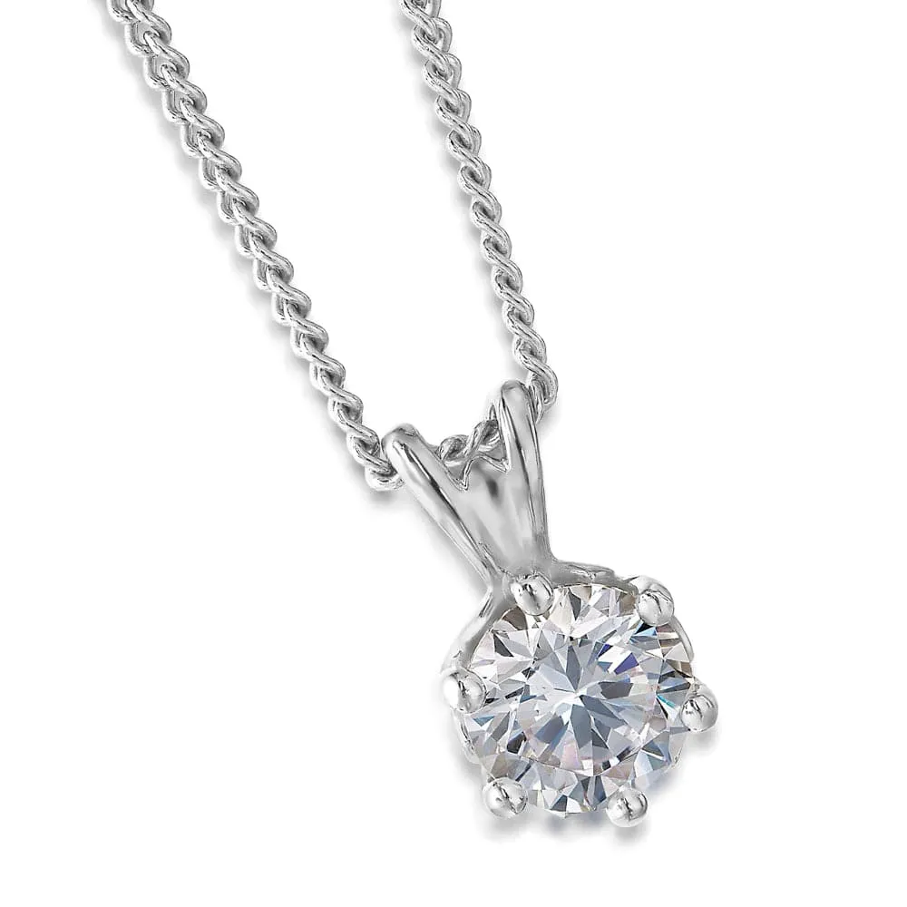 1 Carat Tulip Pendant sold by Tru Diamonds product image thumbnail 2