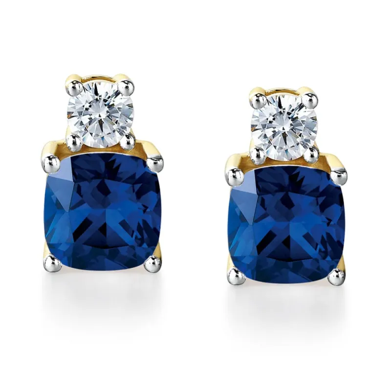 Tru-Sapphire Perfection Earrings sold by Tru Diamonds
