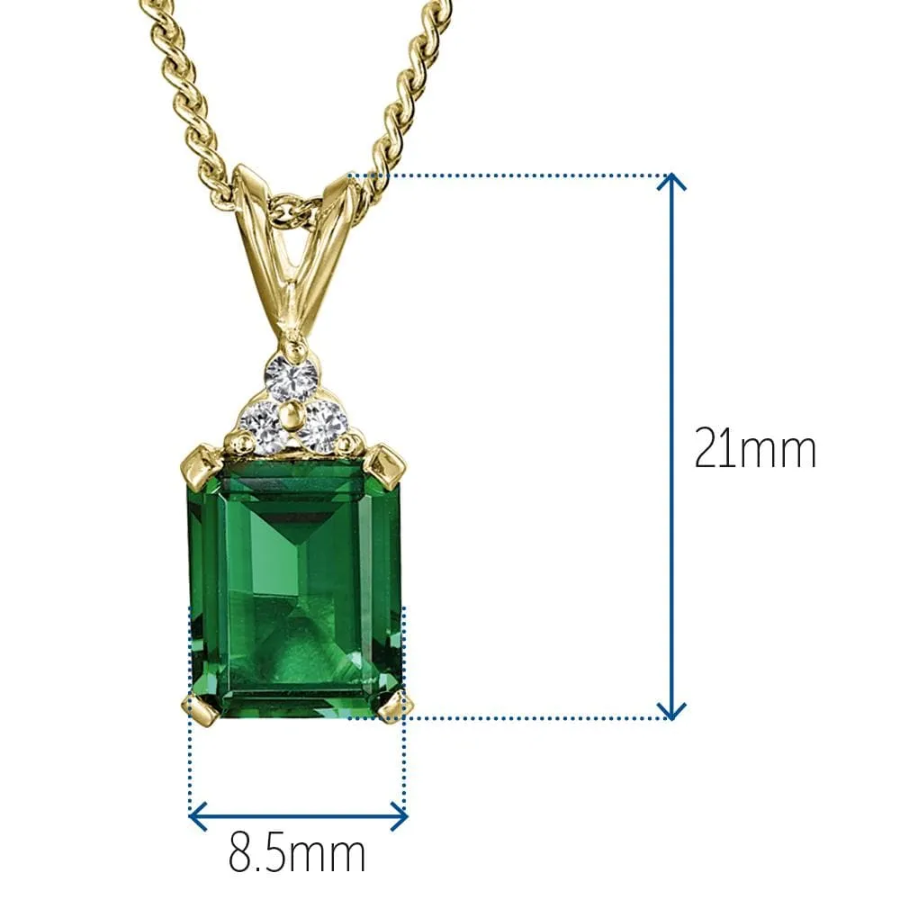 Emerald Inspiration Pendant sold by Tru Diamonds product image thumbnail 3