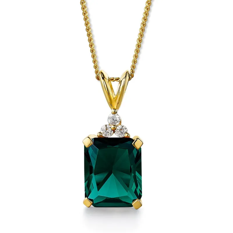 Emerald Inspiration Pendant sold by Tru Diamonds