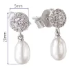 Queen Elizabeth II Pearl Earrings sold by Tru Diamonds