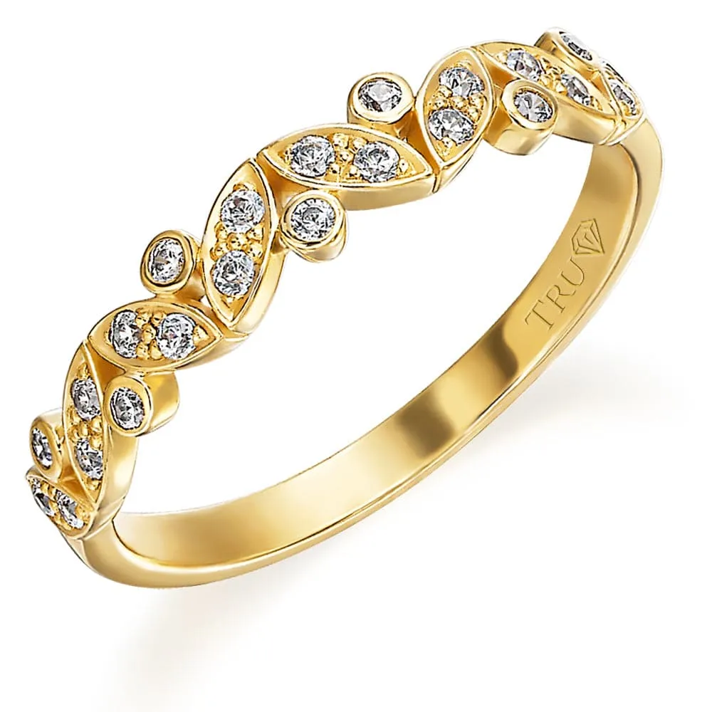 Leaflet Eternity Ring sold by Tru Diamonds