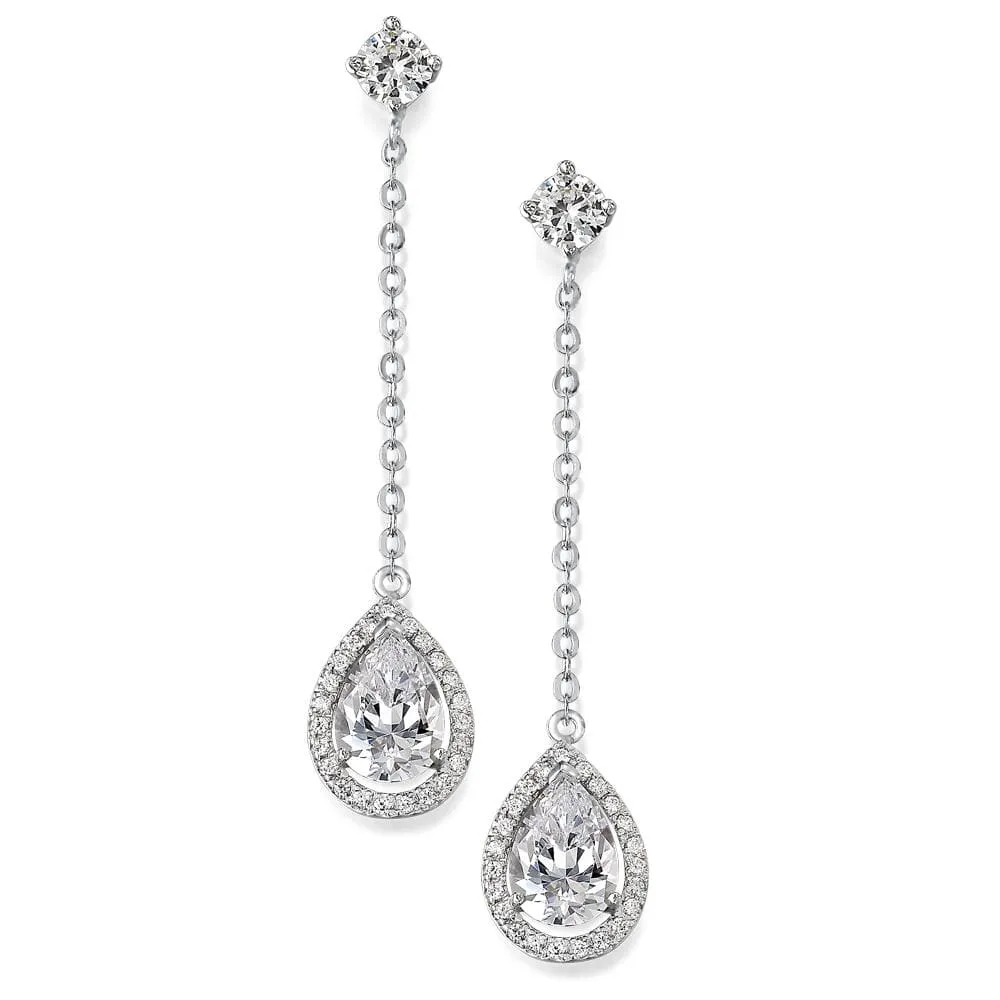 Chic Drop Earrings sold by Tru Diamonds product image thumbnail 2