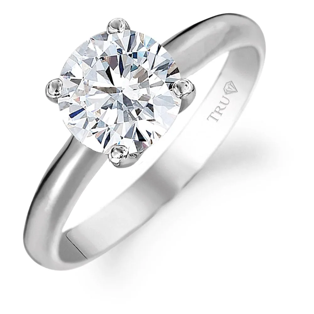 2 ct. 4-Claw Solitaire Ring sold by Tru Diamonds product image thumbnail 2