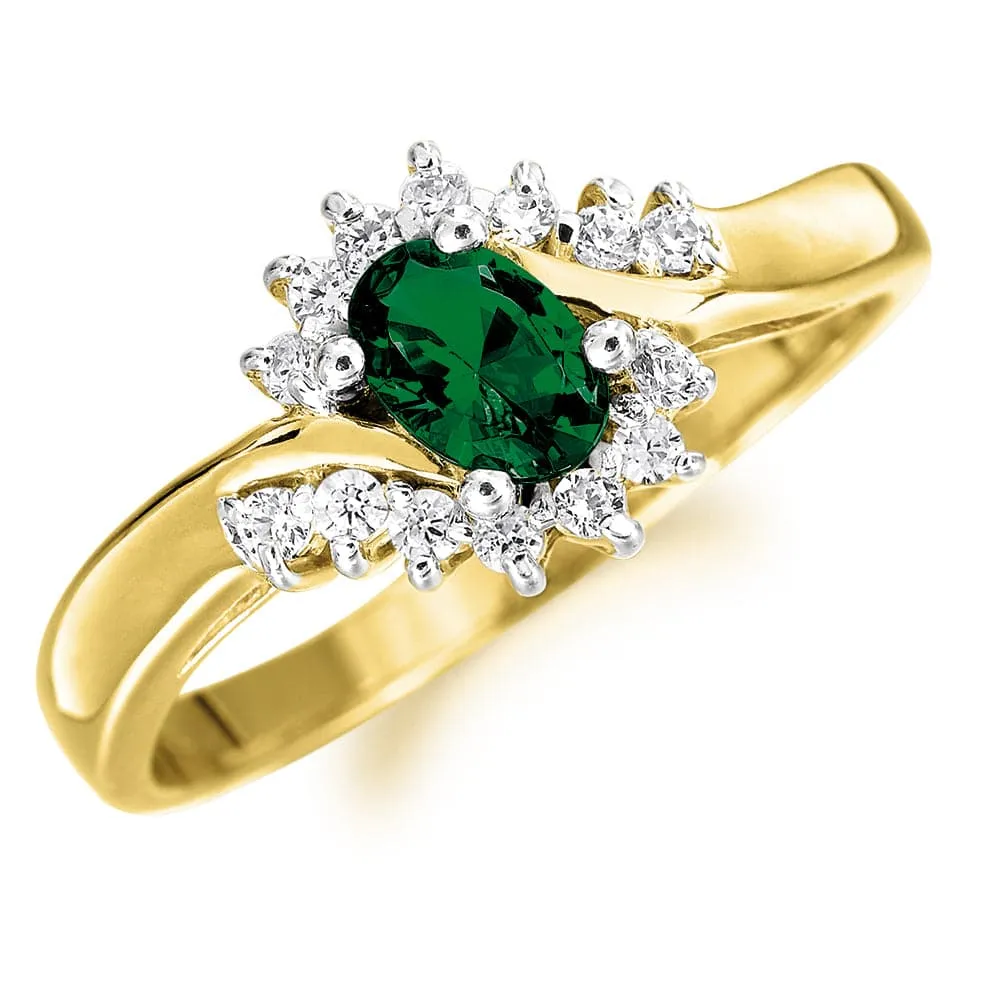 0.75 ct. t.w. Royal Tru-Emerald Ring sold by Tru Diamonds