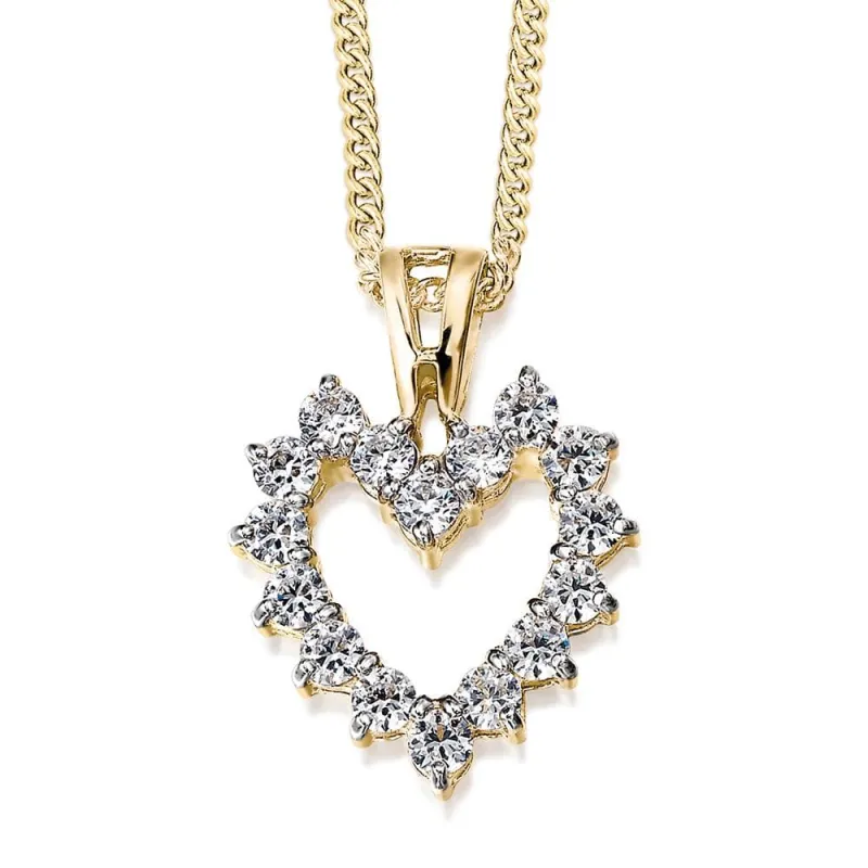 Lace Heart Pendant sold by Tru Diamonds