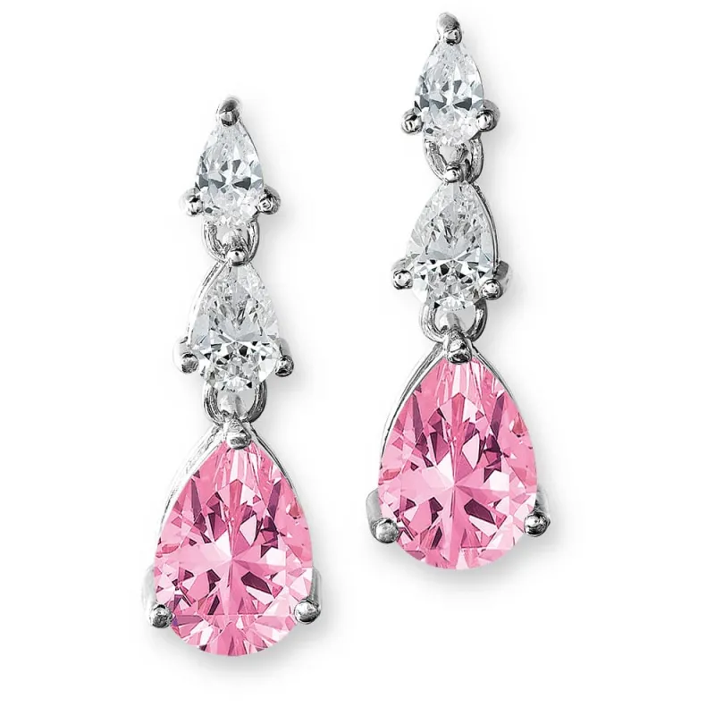 Pink Frost Earrings sold by Tru Diamonds