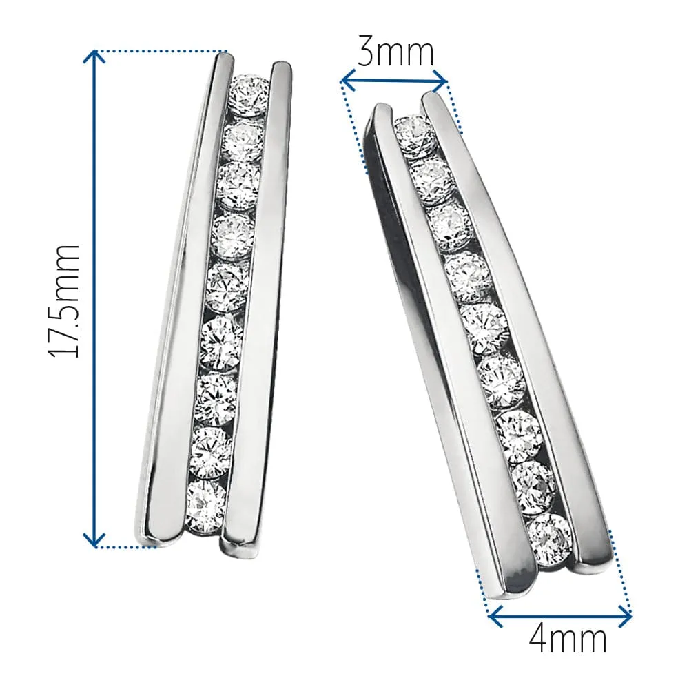 Shimmering Inspiration Earrings sold by Tru Diamonds product image thumbnail 4