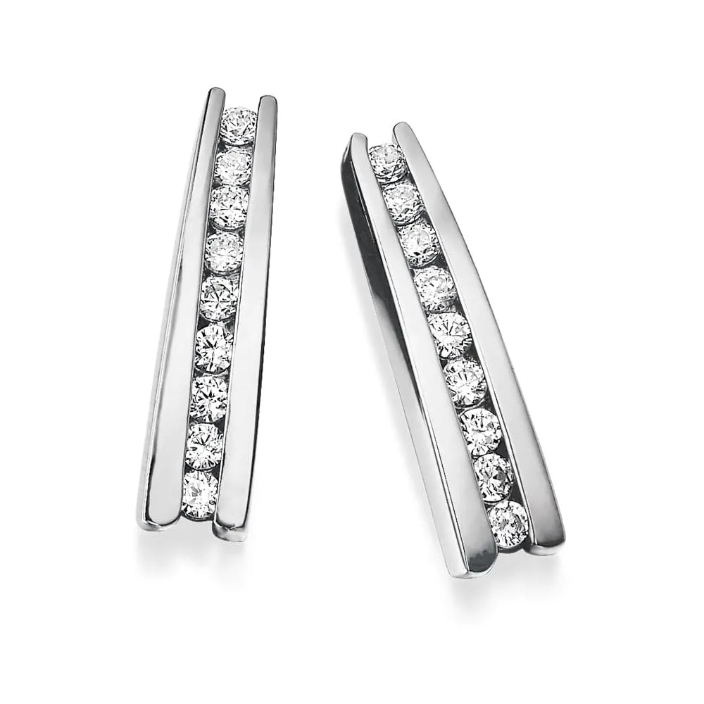 Shimmering Inspiration Earrings sold by Tru Diamonds product image thumbnail 2