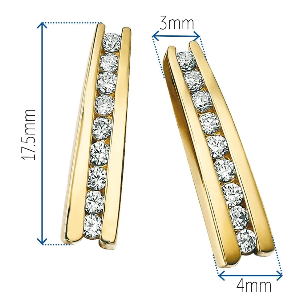 Shimmering Inspiration Earrings sold by Tru Diamonds product image thumbnail 3