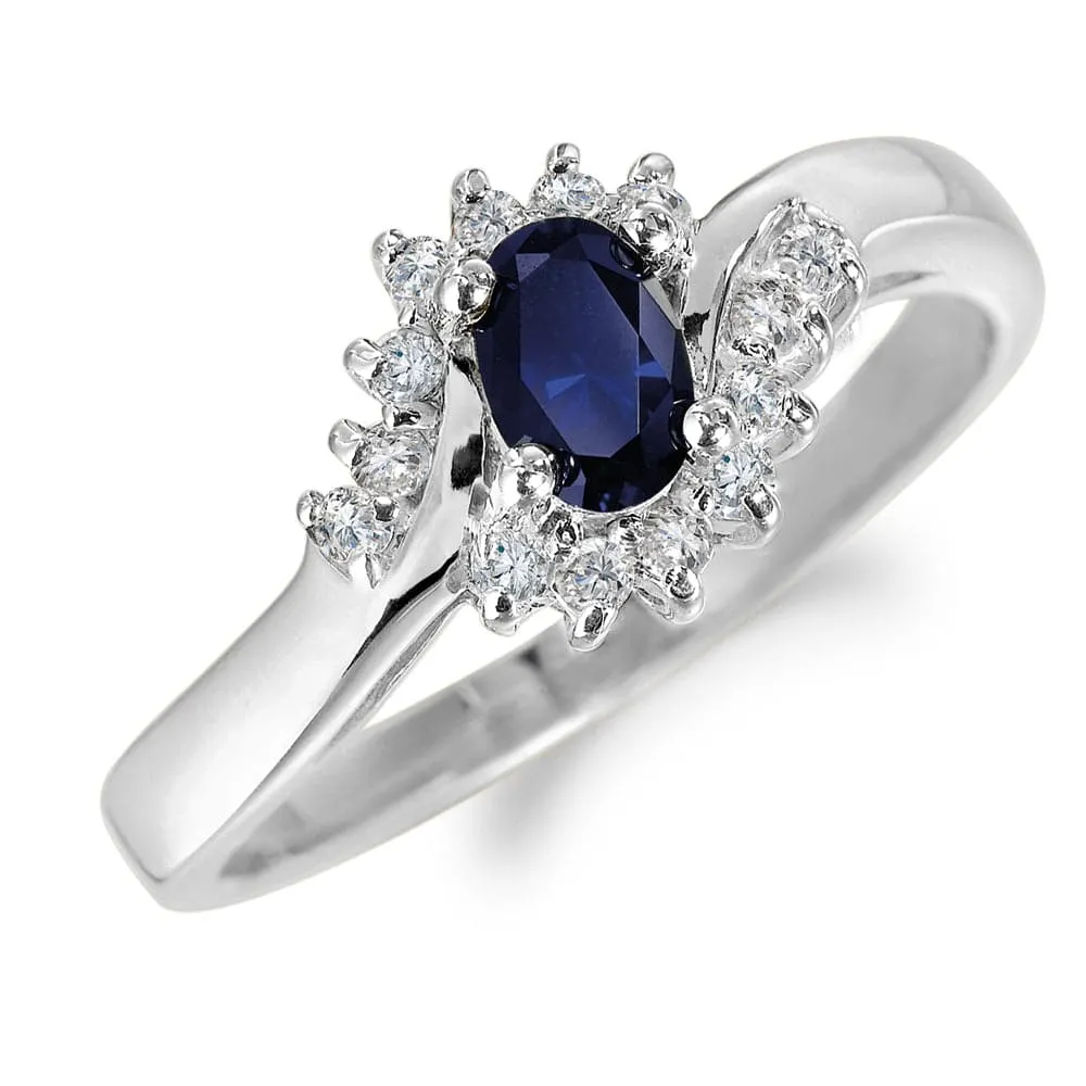 0.75 ct. t.w. Royal Tru-Sapphire Ring sold by Tru Diamonds product image thumbnail 2