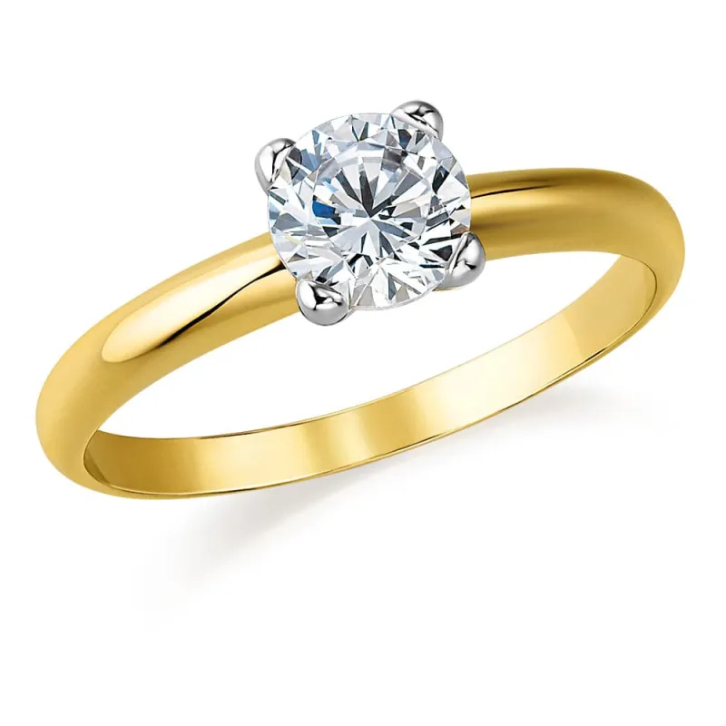 1 ct. Solitaire Ring sold by Tru Diamonds