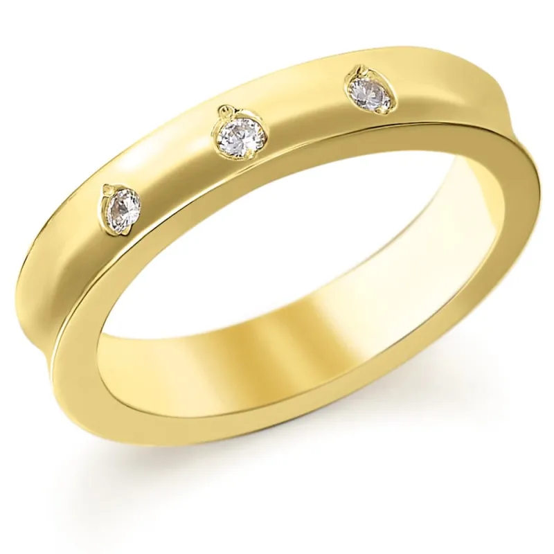 Delicate Trilogy Ring sold by Tru Diamonds